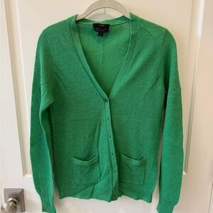 J. Crew Vibrant Green Women's Cardigan